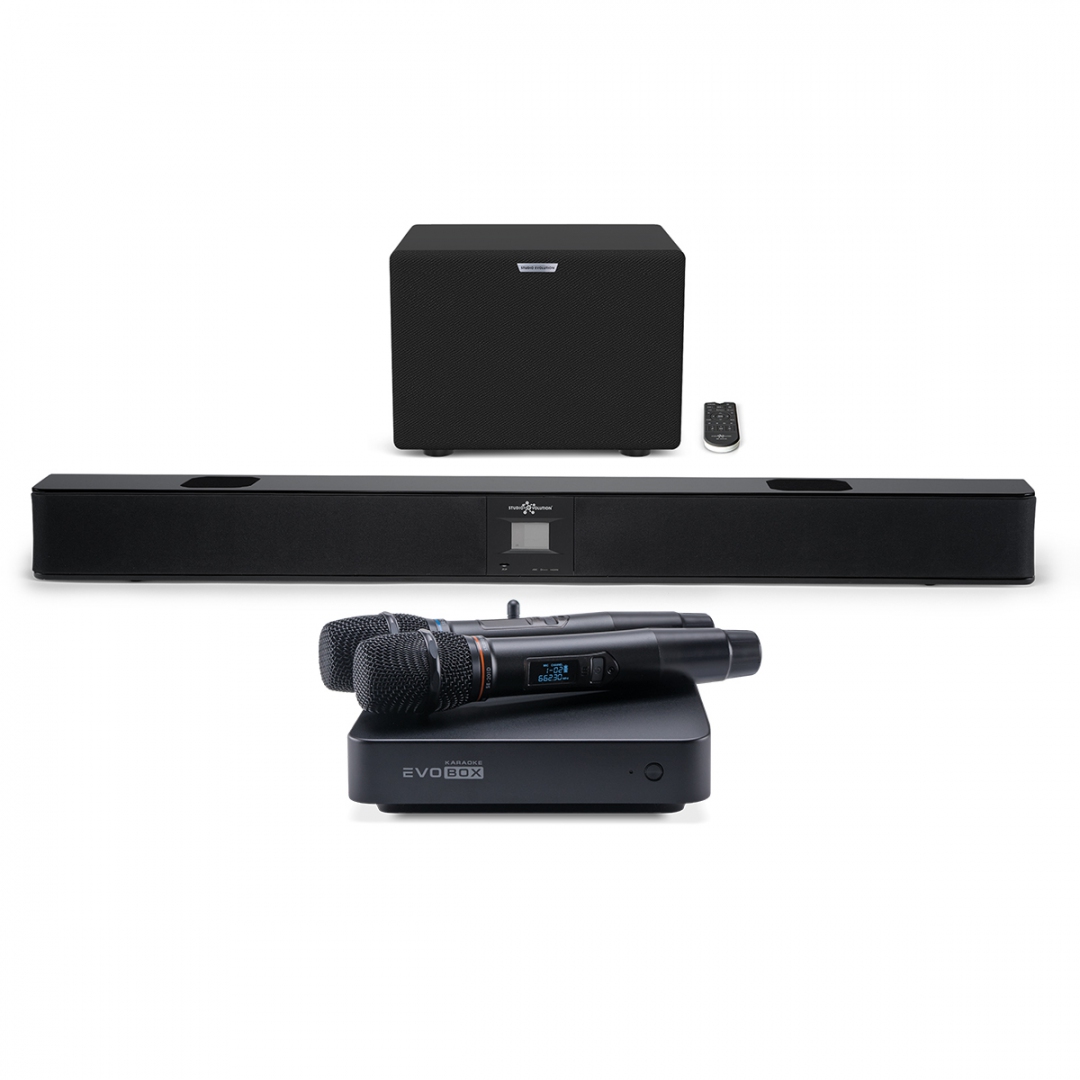 караоке-комплект EVOBOX Plus + EvoSound Bar (саундбар с караоке) в Азове