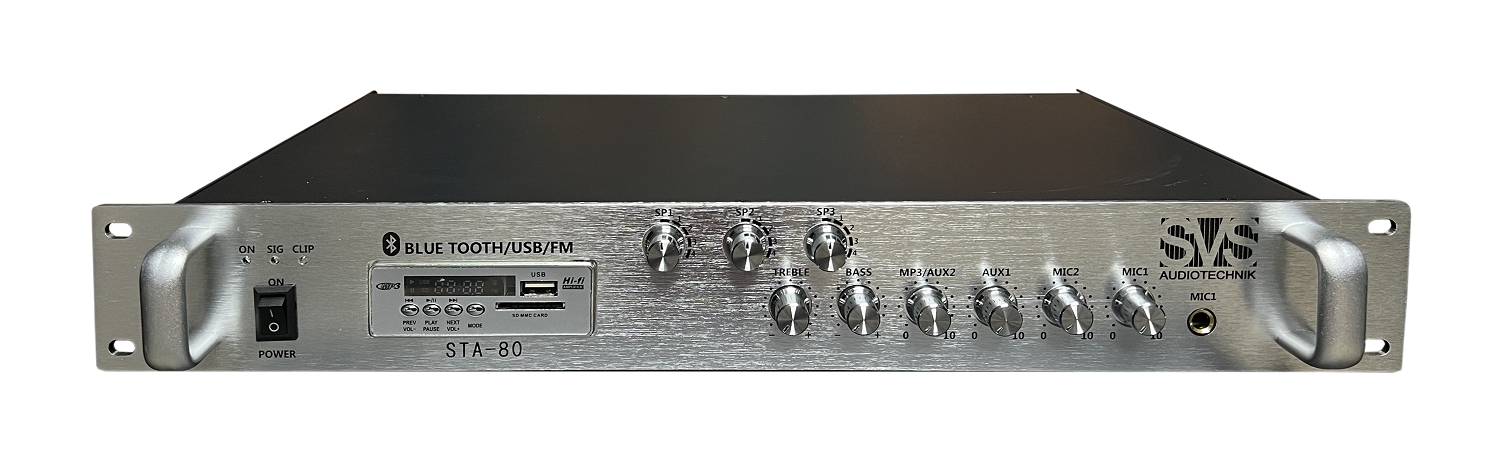 SVS Audiotechnik STA-80 Микшер-усилитель для систем Public Address в Азове